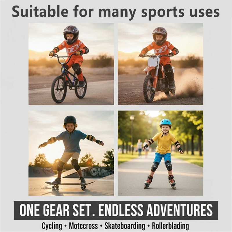 Anti-Fall Kids Knee Elbow Pads - Motorcycle Gear For Sale recension och pris