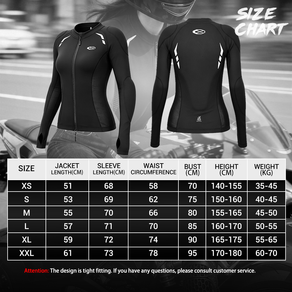 New Men Women Motorcycle Armor - Motorcycle Gear For Woman recension och pris