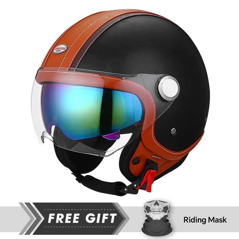 White Orange Original Open Fac - Motorcycle Gear In Store recension och pris