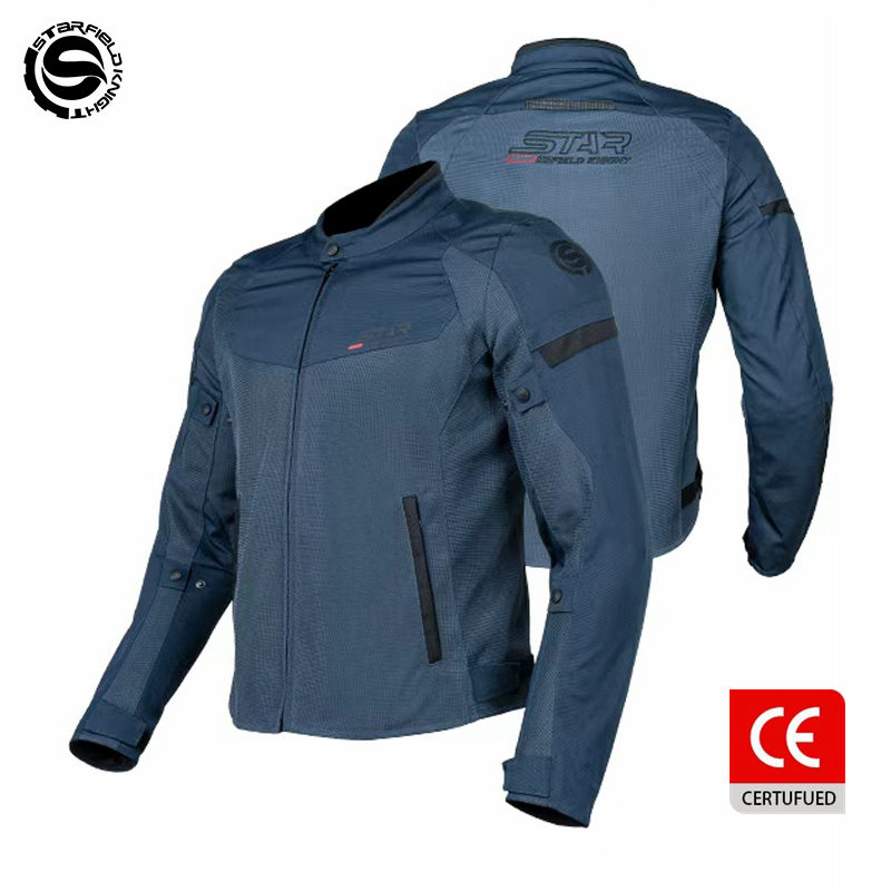 SFK Blue Motorcycle Jacket Spr - Gearx Motorcycle Jacket recension och pris
