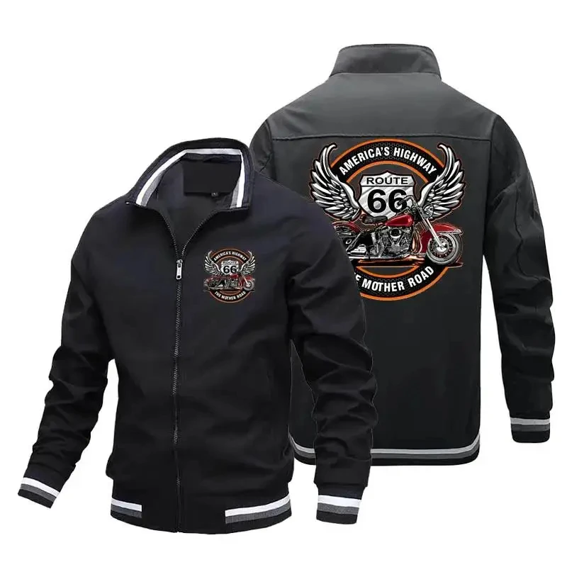 Men's Spring and Autumn Outdoo - Gearx Motorcycle Jacket recension och pris