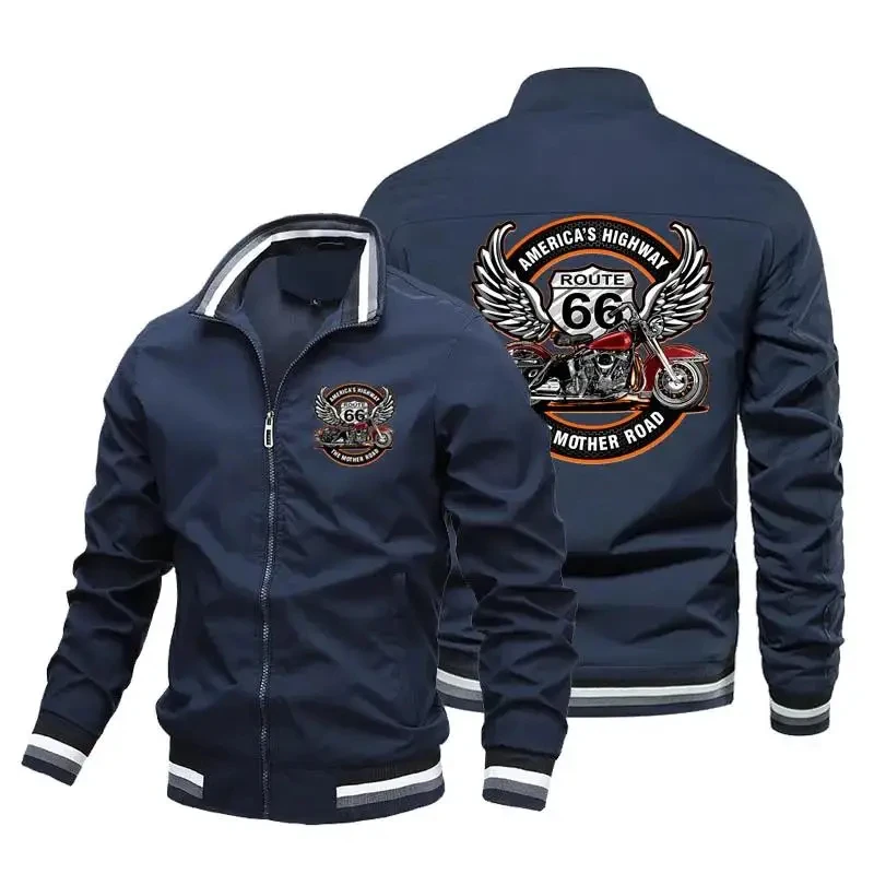 Men's Spring and Autumn Outdoo - Gearx Motorcycle Jacket recension och pris