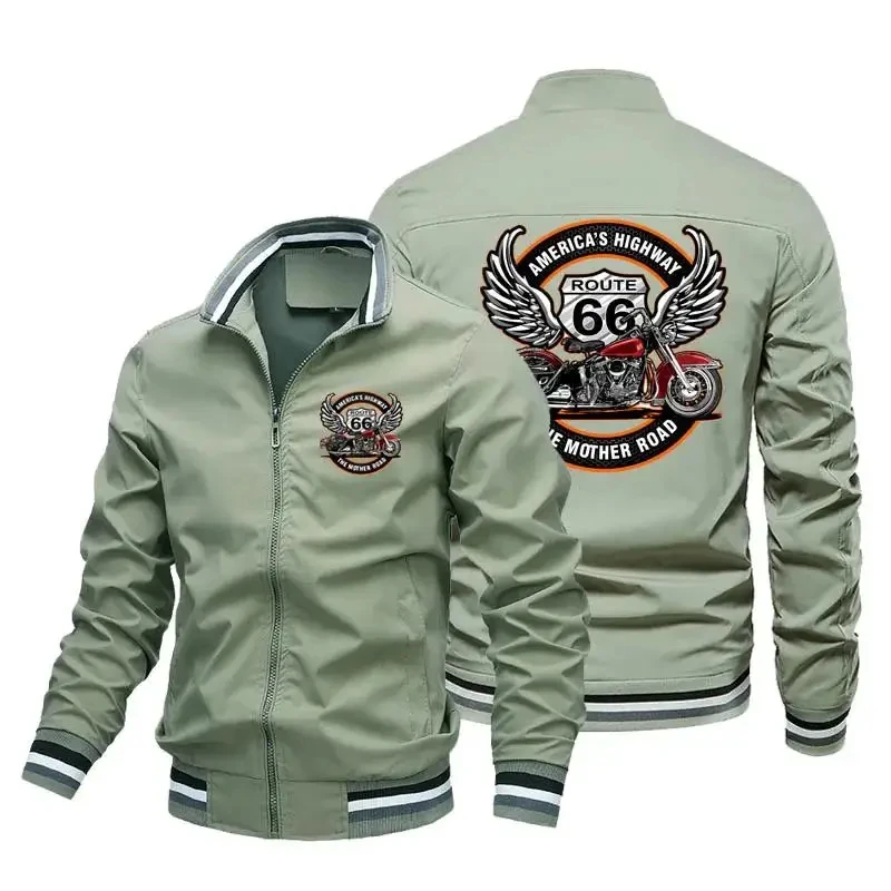 Men's Spring and Autumn Outdoo - Gearx Motorcycle Jacket recension och pris