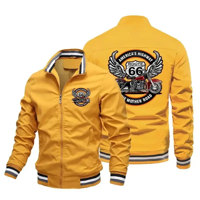 Men's Spring and Autumn Outdoo - Gearx Motorcycle Jacket recension och pris