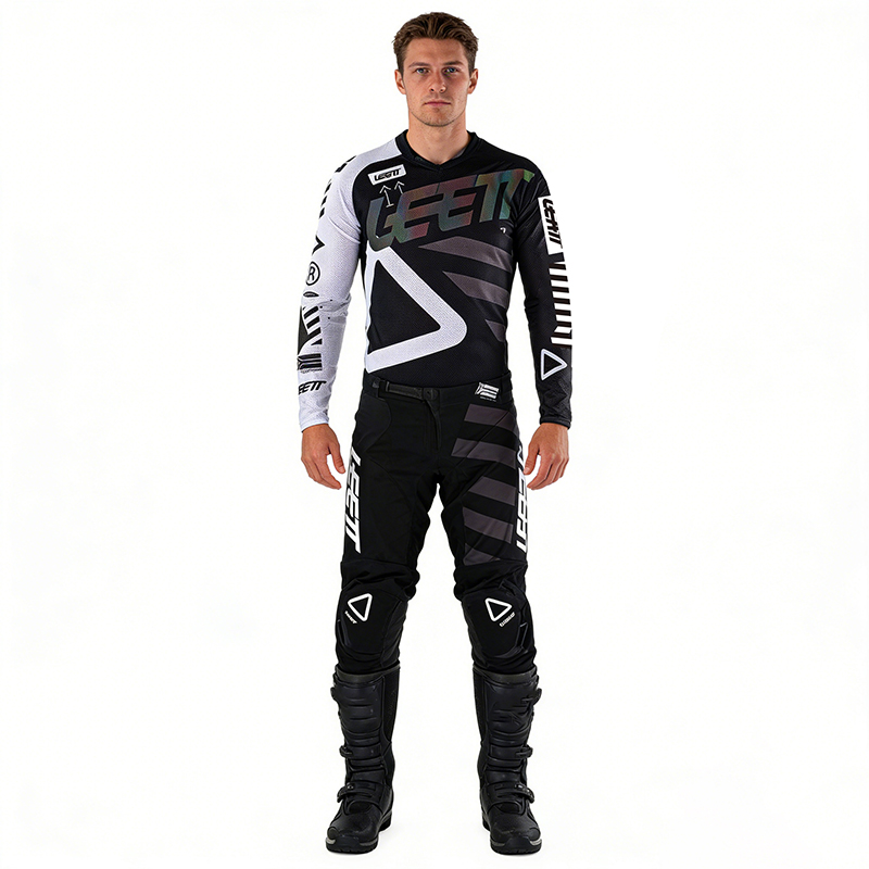 Motocross Gear Set Grey Name N - Motorcycle Gear Bundle recension och pris