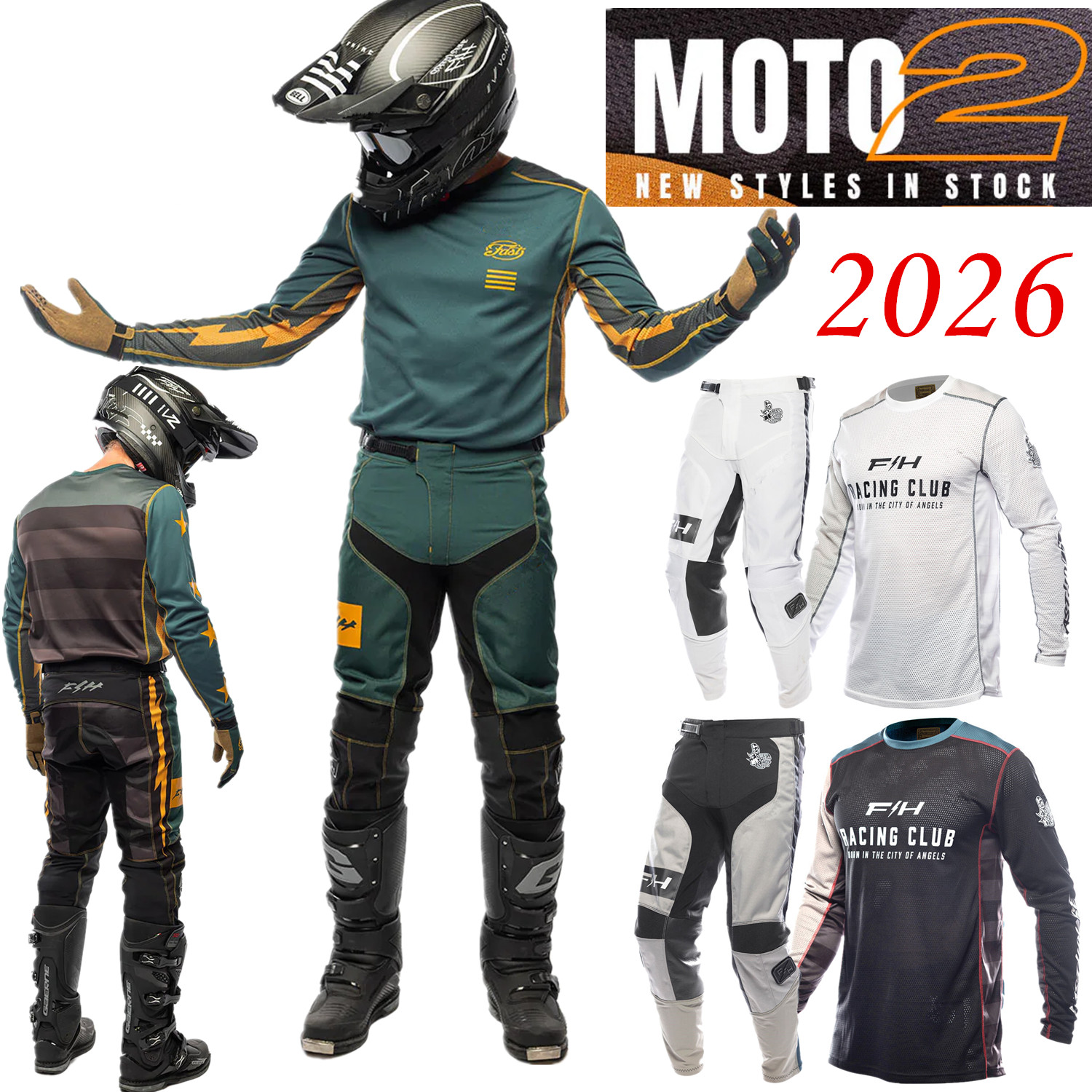 2026 FH MX Kit Off Road Motocr - Motorcycle Gear Bundle recension och pris