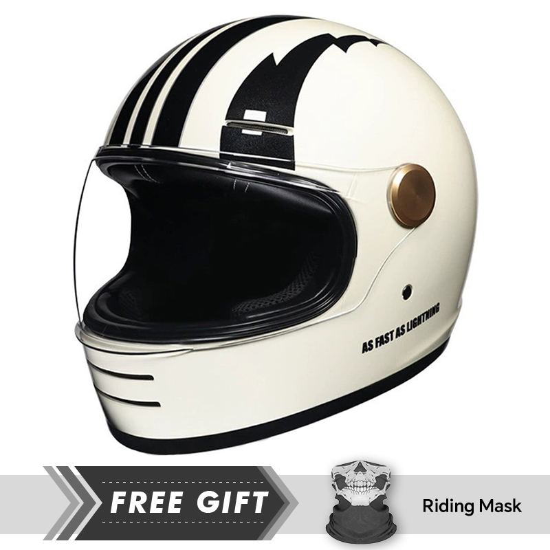 Men Women Leather Full Face Mo - Motorcycle Gear In Store recension och pris