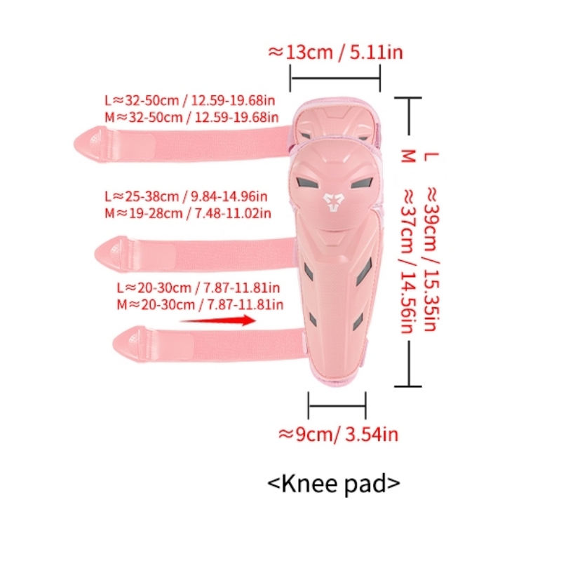 Pink Women Knee Protector Moto - Motorcycle Gear For Woman recension och pris