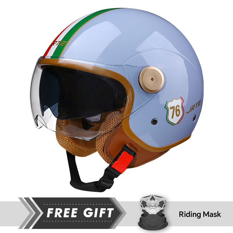 Adult Men Women Retro 3/4 Open - Motorcycle Gear In Store recension och pris