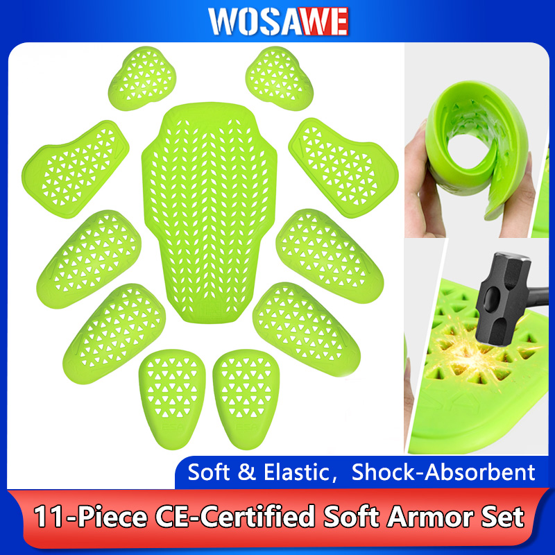 WOSAWE Motorcycle Armor Insert - Motorcycle Gear Levels recension och pris