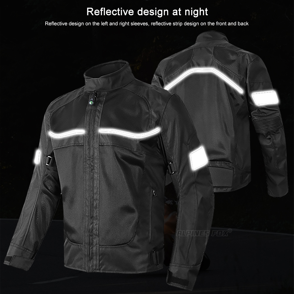 Summer Motorcycle Jacket Men's - Gearx Motorcycle Jacket recension och pris